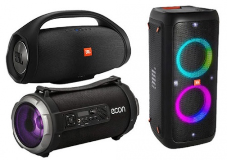 Ремонт портативных беспроводных колонок, патибоксов