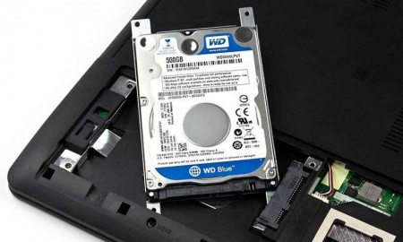 Замена жесткого диска HDD, SSD