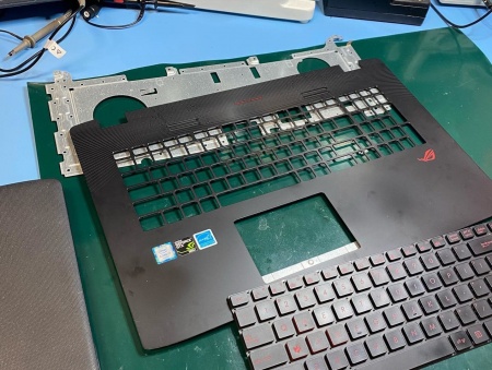 Замена клавиатуры в ноутбуке