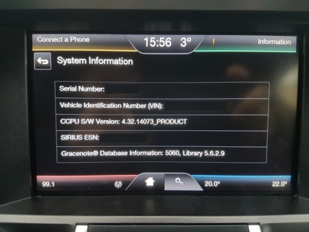 Русификация прошивка Ford Sync 2
